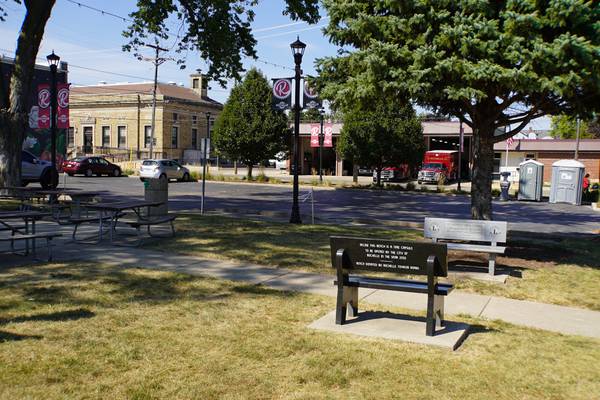 Rochelle to move forward with downtown stage and restrooms, parking lot, alley work