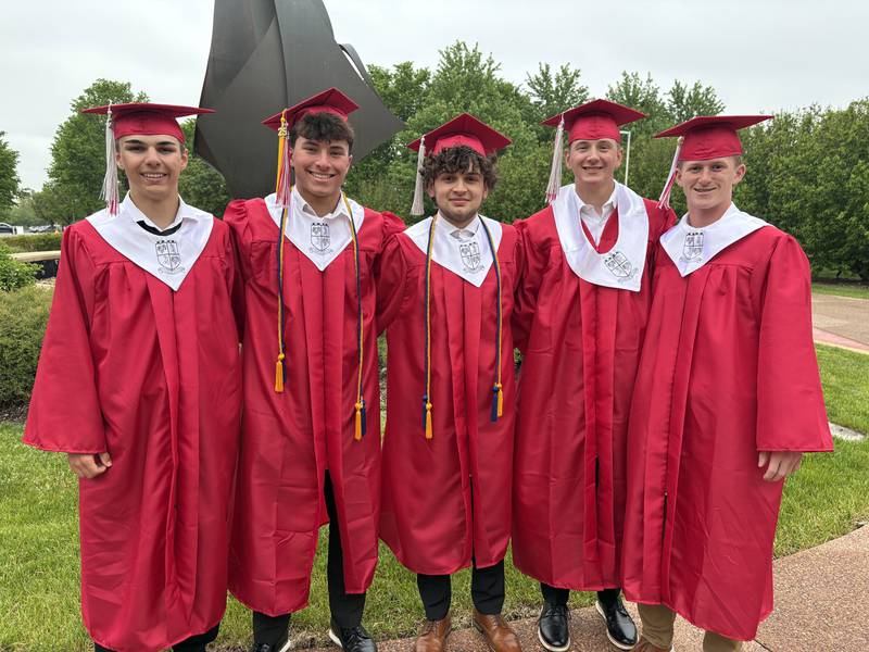 Glenbard East High School held its graduation ceremony on Tuesday, May 20, 2025 at the College of DuPage in Glen Ellyn.