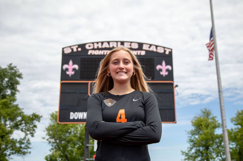 St. Charles East's Grace Williams is the Kane County Chronicle's Girls Soccer Athlete of the Year, Sunday, June 19, 2022.