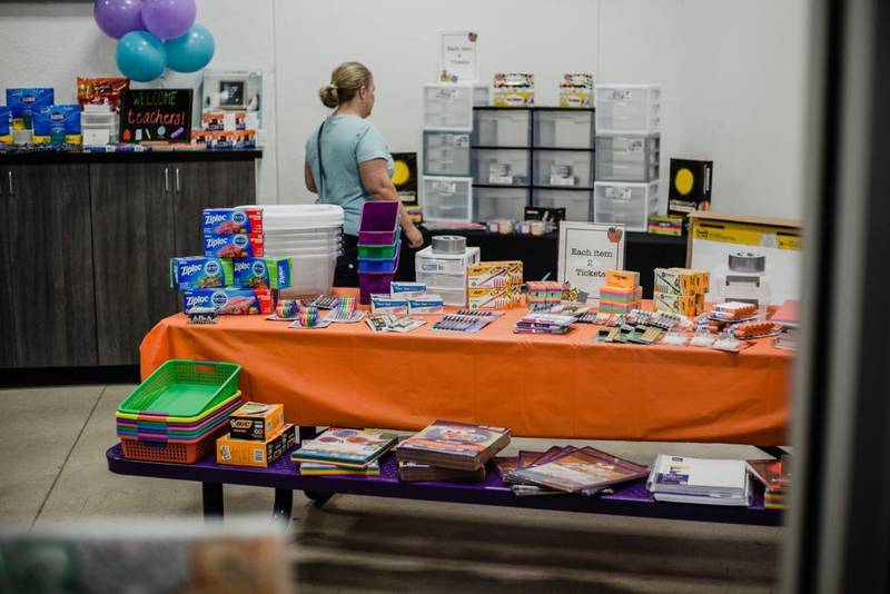Altitude Trampoline Park in Oswego will hold its annual Back to School Bounce fundraiser Aug. 9 to 11. A percentage of sales from the weekend will be used to purchase school supplies for teachers. 

Teachers from neighboring school districts are then invited to Altitude Trampoline Park on Aug. 17, where they can shop for free.