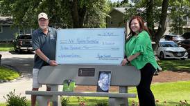 Widowed DeKalb man honors late wife with $13K cancer center donation
