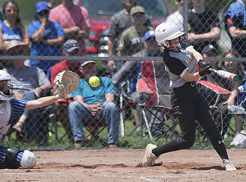 Photos Class 1A Dwight Sectional Softball Newark vs Woodland/Flanagan