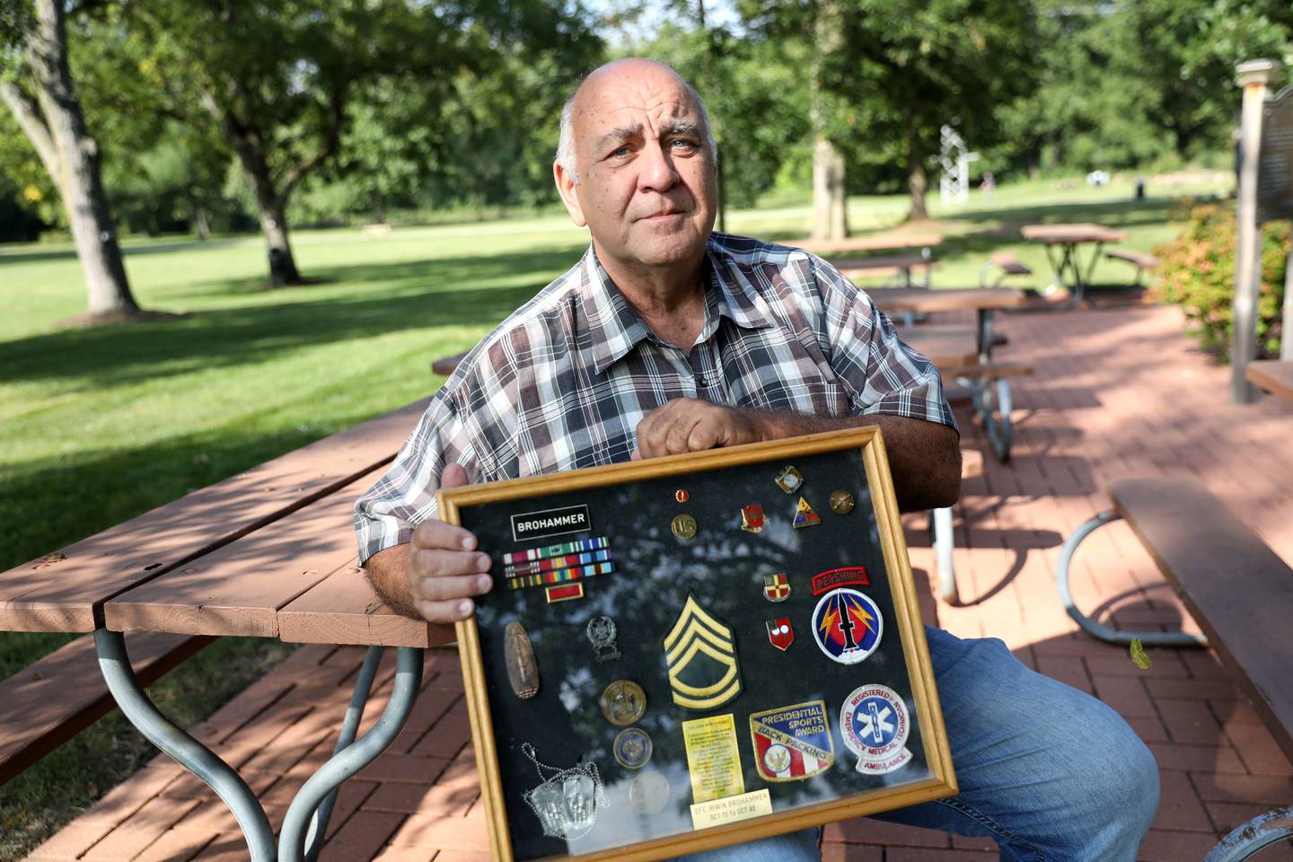 Army veteran Irwin Brohammer is the commander of the Batavia American Legion Post. Brohammer served in Germany for 19 years, guarding nuclear warheads.