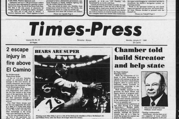 “Bears are Super” and more historical covers from January 27