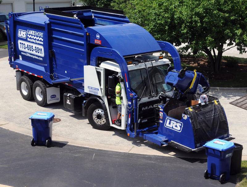 A Shaw Local News Network file photo shows a Lakeshore Recycling Systems truck.