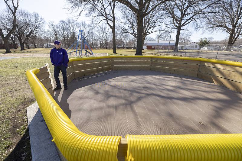 Buelvas chose the gaga ball pit project because of all the friends he made in scouting while playing the game.