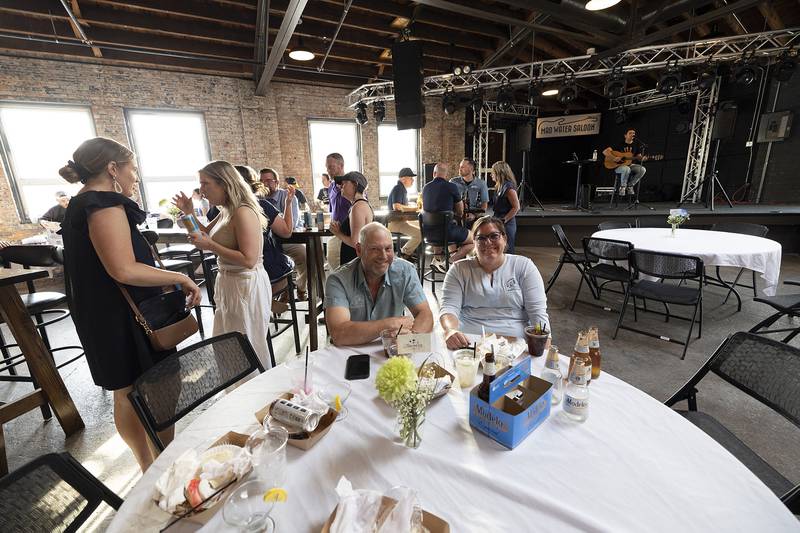 Local business members attend the Sauk Vally Favorites party Thursday, May 15, 2025, at Mad Water Saloon in Dixon. Voters in the Sauk Valley chose their favorite local businesses, products and services.