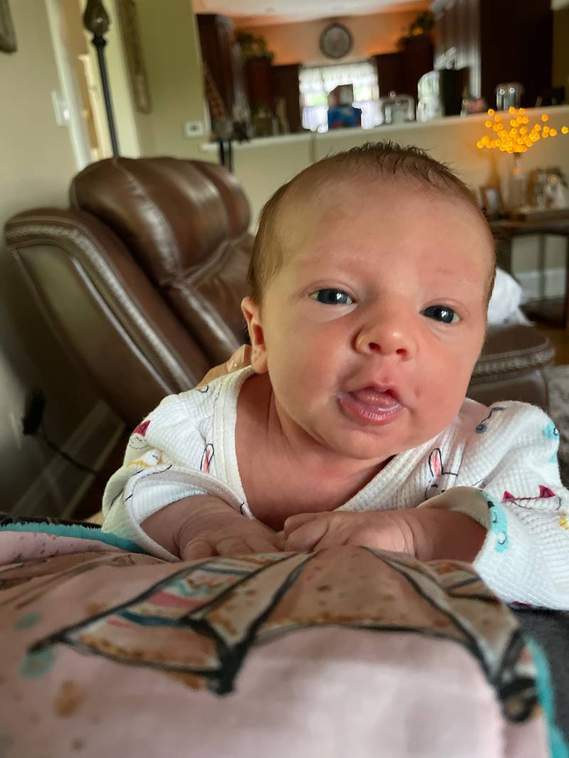 Paisley Bushell - 2 month old daughter of Cheyenne Barnes and Chris Bushell of Princeton.