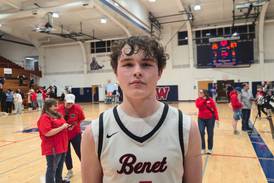 Benet rides dominant first half past West Aurora to regional title