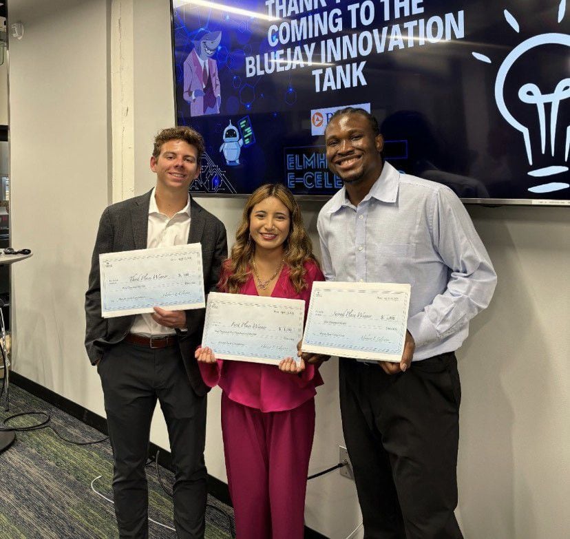 Elmhurst University student’s fashion app wins Bluejay Tank Pitch Competition