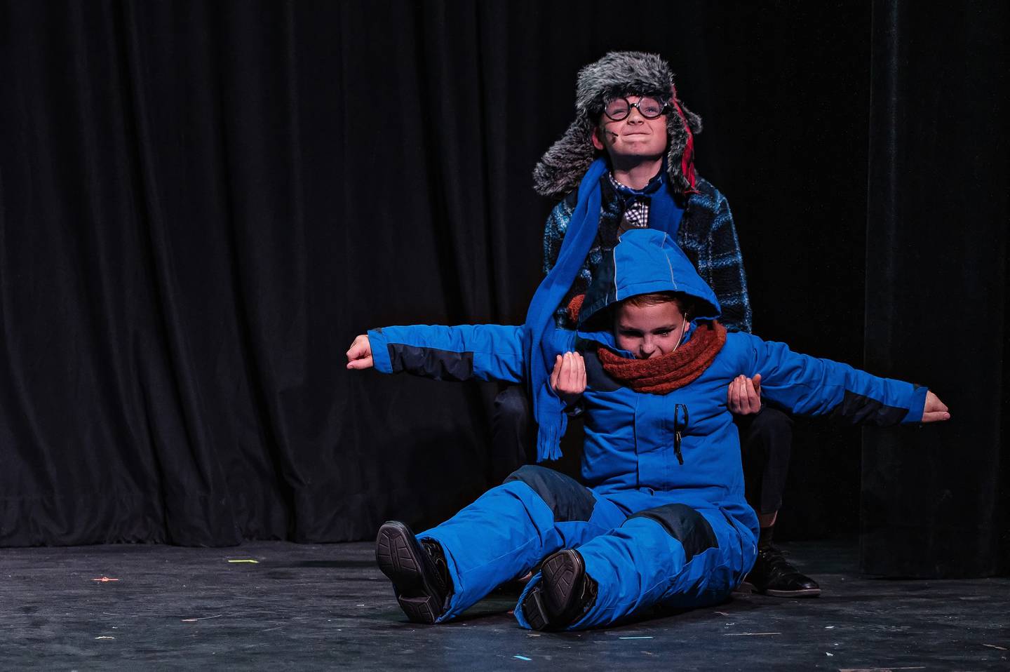“A Christmas Story: The Musical” presented by Theatre 121 at Woodstock Opera House, Woodstock, through Dec. 1, 2024.