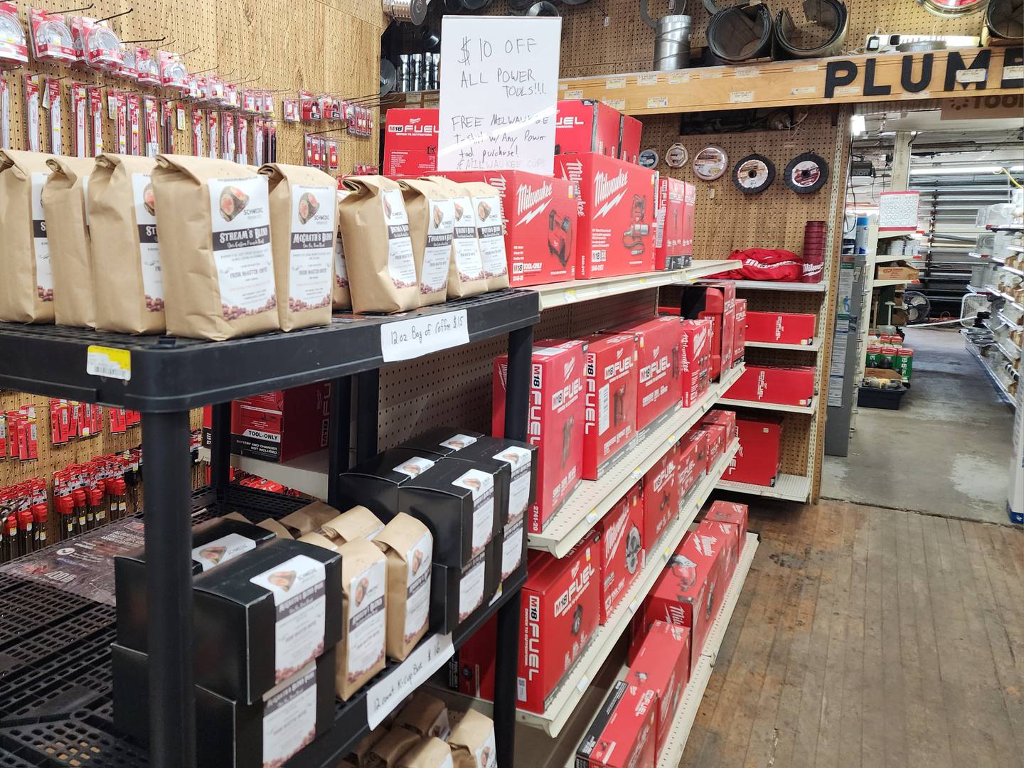 Services like offering rental tools and even being a UPS drop off location have helped Schmidt turn his attention towards the future of the business.