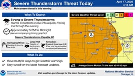 Tornado warnings issued for La Salle, Livingston counties