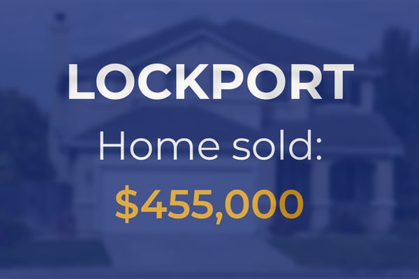 Sale closed in Lockport: $455,000 for a single-family home
