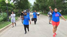 Joliet protesters chant outside homes of O’Dekirk and Mudron
