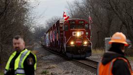 Photos: CPKC Holiday Train stops in Pingree Grove