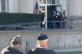 Morris American Legion Post 294’s Veterans Day observance takes place at Shabbona Middle School