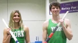 Track and field notes: York vaulters Gavin Schaer, Lainey Paul have record-breaking weekend