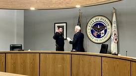 Photos: Dixon Police Chief Ryan Bivins sworn into office