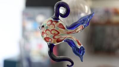 Photos: Glass Artist Sets to Open Store