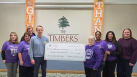 Timbers of Shorewood donates $16,000 Alzheimer’s Association Illinois Chapter
