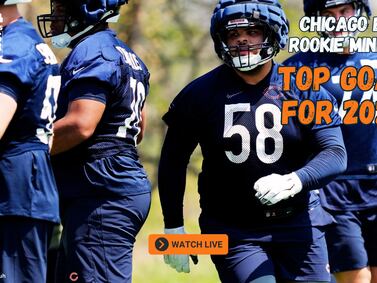 Bears Insider podcast 309: Rookie minicamp recap & top 2023 goals