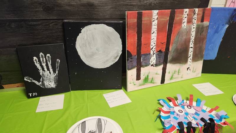 Here are a few examples of the Art Expression projects from this year that were displayed at the BEST Art Show in May.