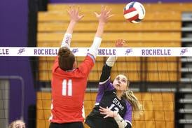 Photos: Dixon, Ottawa volleyball meet in Class 3A Rochelle Regional