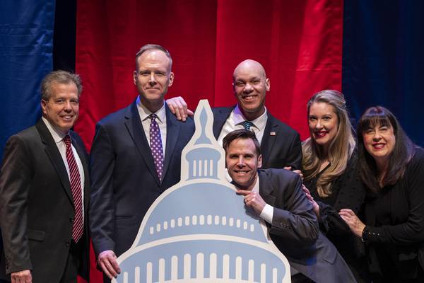 The Capitol Fools return to the McAninch Arts Center with unique brand of musical political satire   