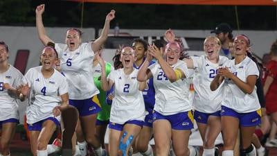 Photos: Johnsburg, Timothy Christian girls soccer teams meet in Class 1A state Semifinal