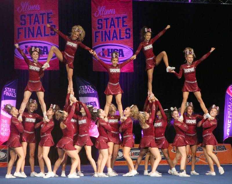 Photos IHSA State Cheerleading Competition finals Shaw Local