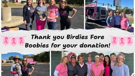 Birdies Fore Boobies Committee donates to Hope Cancer Wellness Center