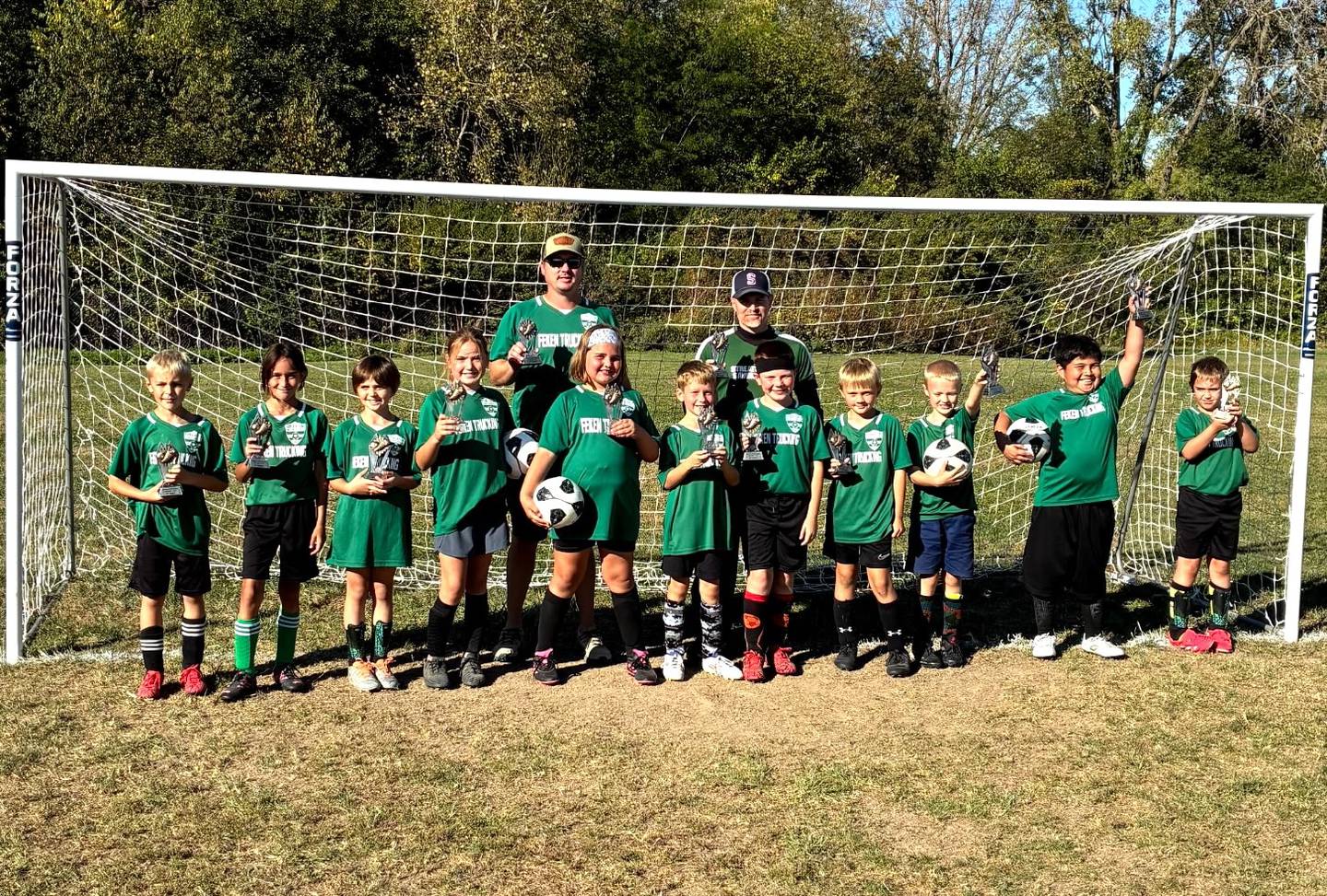 Feken Trucking captured the Streator Youth Soccer U10 city championship.