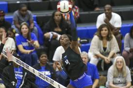 Lincoln-Way East starts and ends hot in three-set win over Lockport
