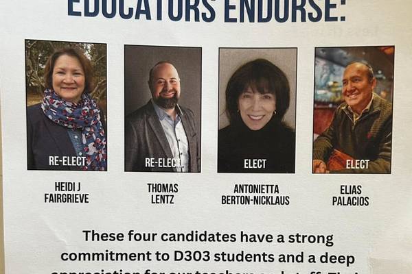 St. Charles teachers union seeks dismissal of defamation claim over election flyer flap
