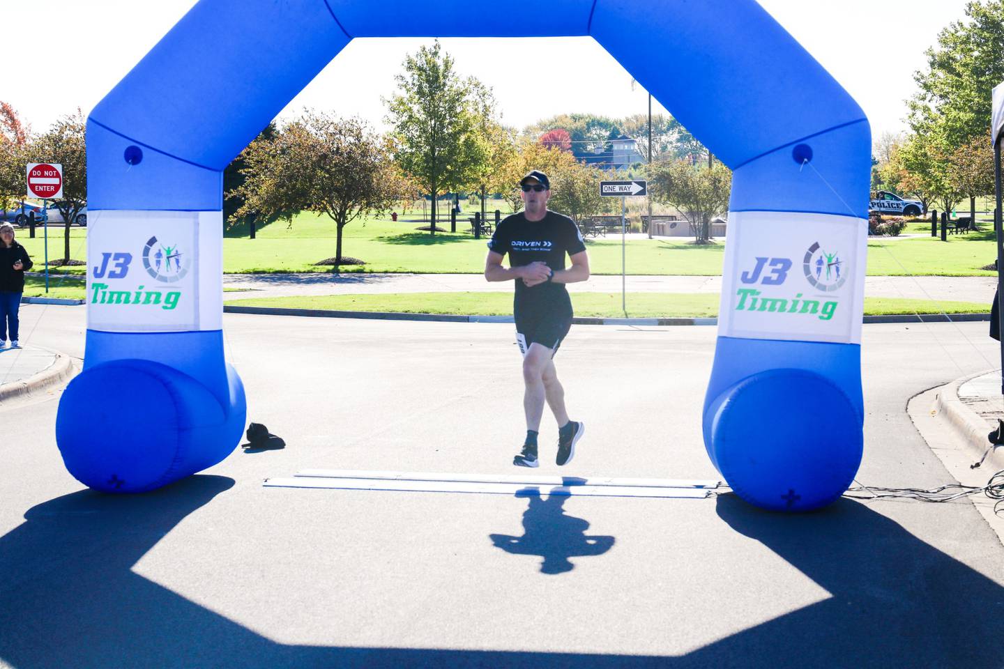 Brian Fisher father of Breann Fisher, Sexual Assault Service Center prevention and advocacy coordinator, was the overall winner of Guardian Angel Community Services' 13th Annual Angels Against Abuse 5k on Oct. 21 at the Shorewood Towne Center.