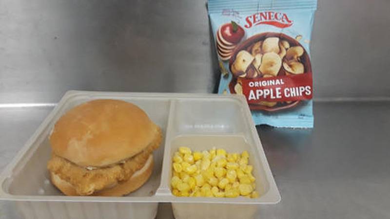 Joliet Public Schools District 86 offers families the opportunity to pick up weekly free meals for any children 18 years old and younger. Pictured is a meal from fall 2020.