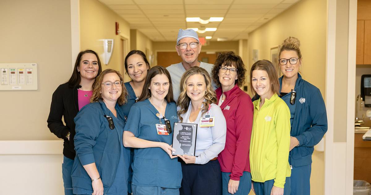 Sterling’s CGH Medical Center recognized with 2025 Illinois Birthing Hospital Quality Excellence Award