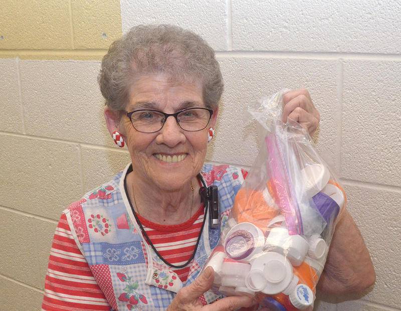 Cashing in plastic Bottle caps, container lids reborn as park benches