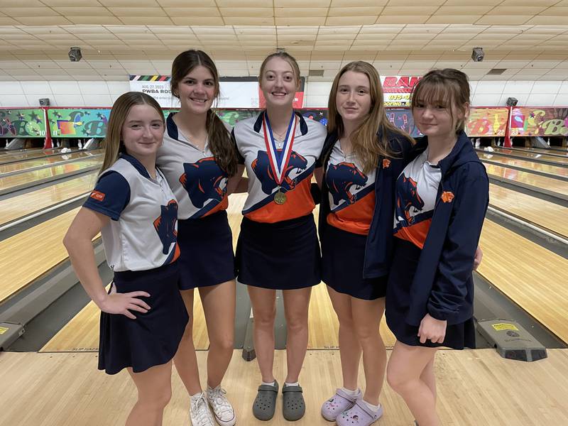The Oswego girls bowling team placed fourth at the JHawk Invite in Rockford.
