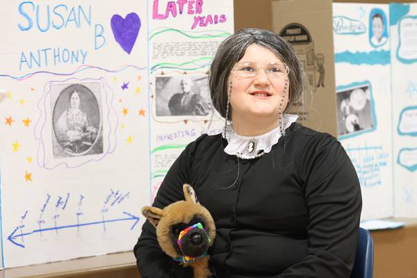 Photos: Princeton students transform into historical icons for live wax museum