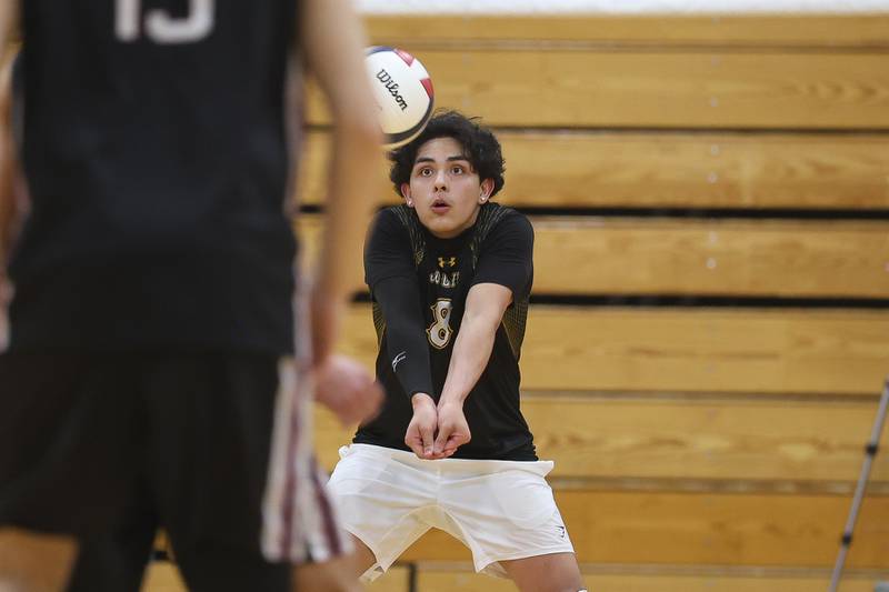 Joliet West’s Jafet Cerda against Lockport on Tuesday, March 31, 2026 in Joliet.