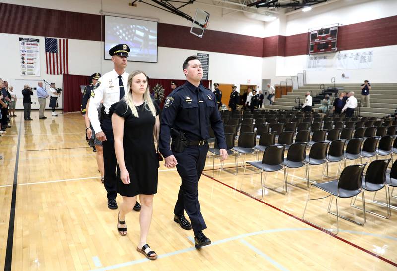 Photos Funeral for Kane County Sheriff K9 Hudson in Sugar Grove