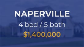 Single-family home sells in Naperville for $1.4 million