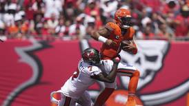 Justin Fields’ pick-six screen pass seals Chicago Bears’ fate in loss to Tampa Bay Buccaneers 