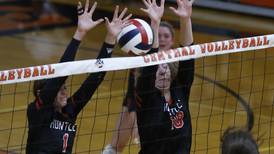 Girls volleyball notes: Huntley continues to impress, completes perfect 1st half of FVC season