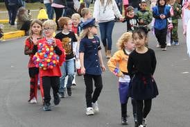 Photos: Princeton's Jefferson School marches into Halloween spirit