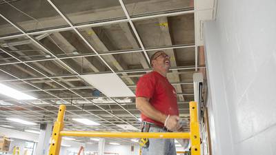 Work on Rock Falls High School kitchen renovation continues