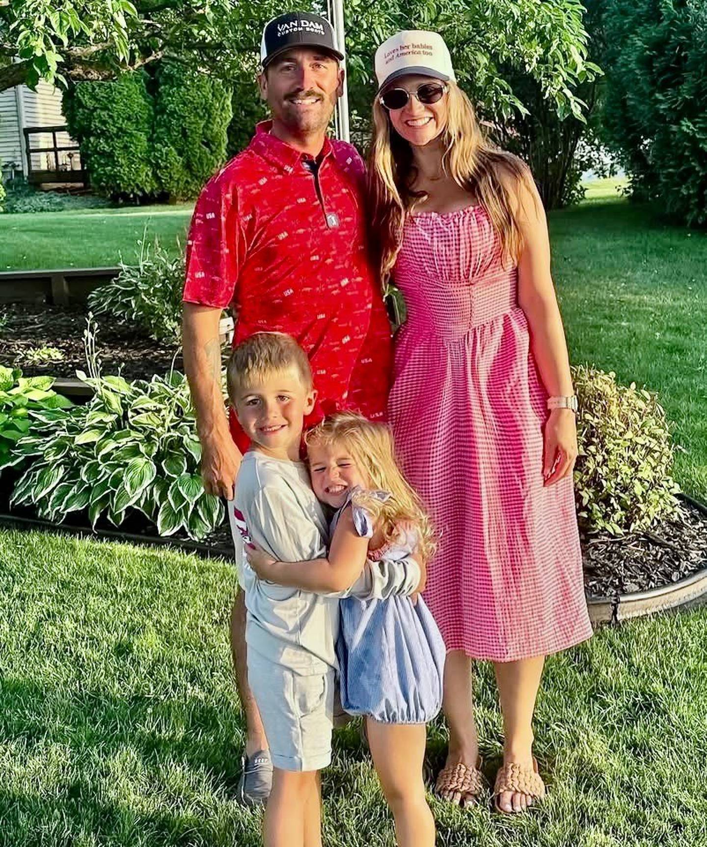 Dustin Pearson of Mt. Pleasant, Mich., who died as result of the accident racing at Lake DePue on Friday, July 25 left behind his wife Devan, and twp young children, Reed and Baker.