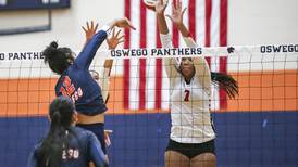 Photos: Oswego vs. Yorkville volleyball